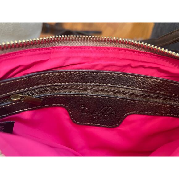 Catchfly Beaded Suede Fringe Crossbody Bag New With Tags - Picture 10 of 10